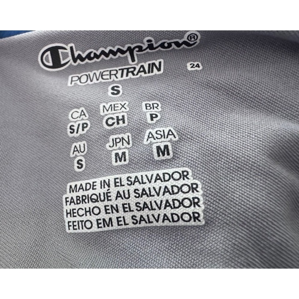 Champion PowerTrain Tulane University Open Back Graphic Tee Grey Womens Small - Picture 4 of 4